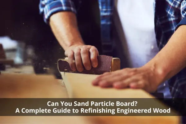 Can You Sand Particle Board