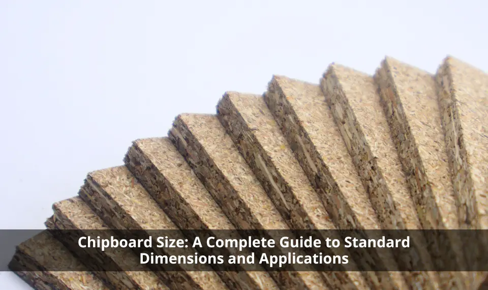 chipboard size