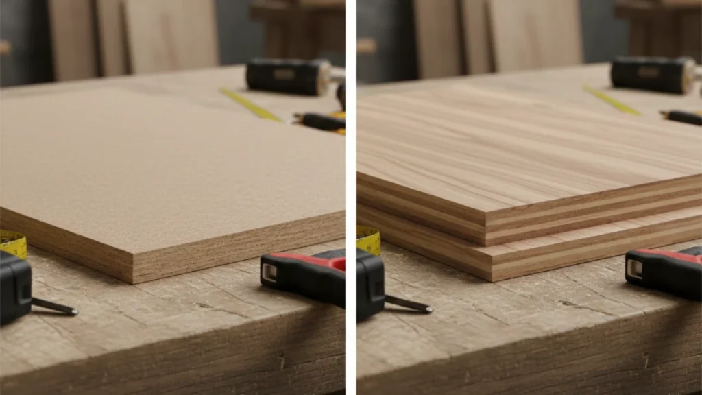mdf vs plywood