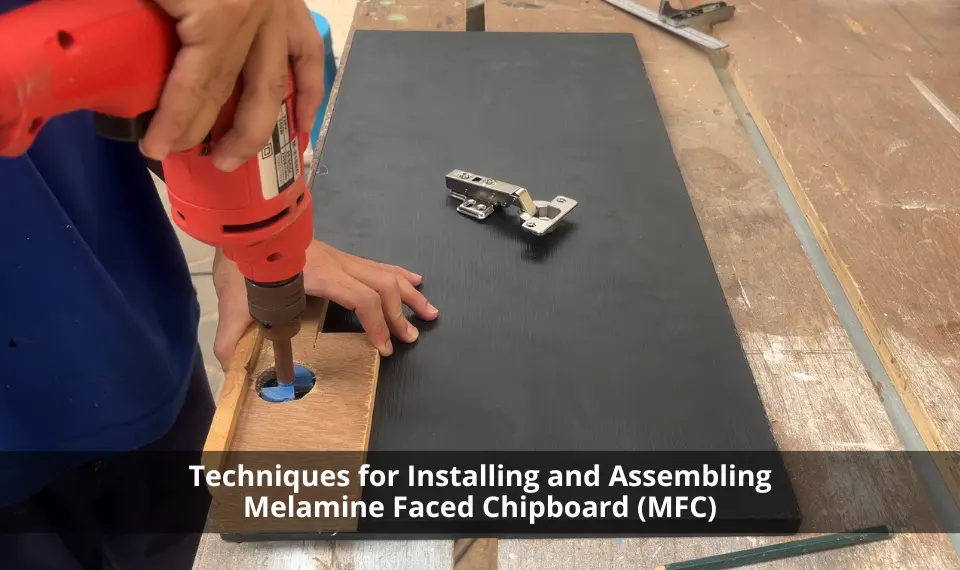 Techniques for Installing and Assembling Melamine Faced Chipboard