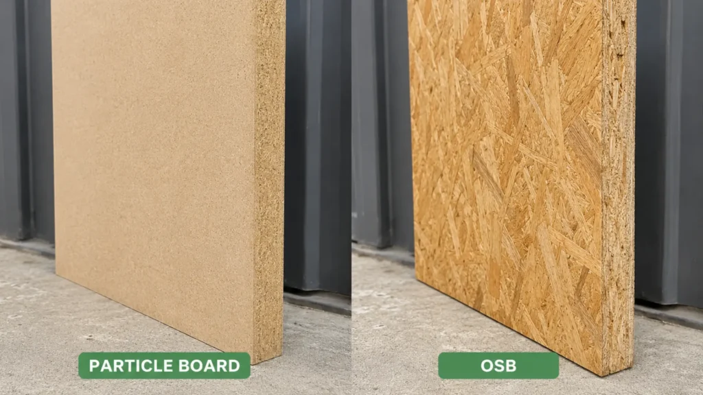particle board vs osb